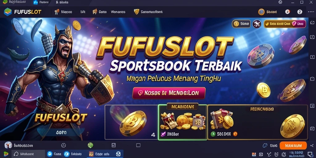 Tampilan gameplay Sportsbook yang menarik dan interaktif di FUFUSLOT.
