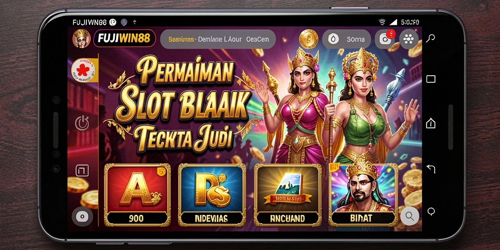 Screenshot gameplay FUJIWIN88 yang memukau dengan mesin slot yang beragam.