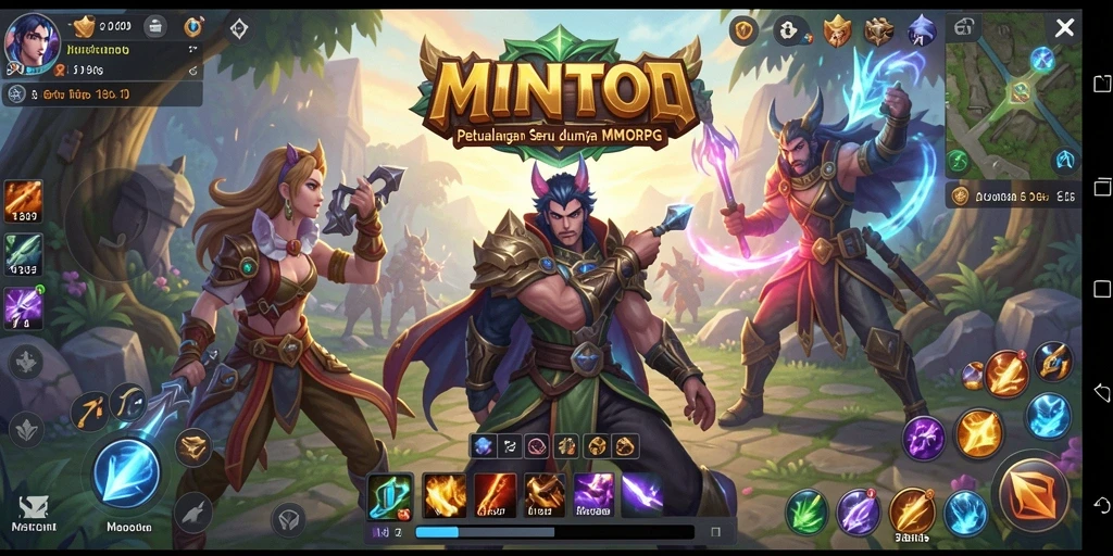 Tampilan permainan <strong>MINTOTO</strong> dengan grafis yang menakjubkan dan aksi yang dinamis.