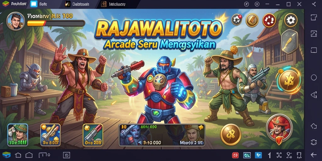 Tampilan gameplay seru RAJAWALITOTO yang memikat.